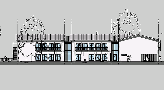 Christk&ouml;nighaus Ansicht Osten