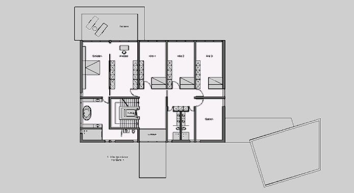 Wohnhaus Hamburg 1. Obergescho&szlig;