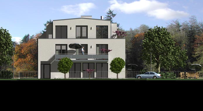 Wohnhaus Hamburg Lageplan