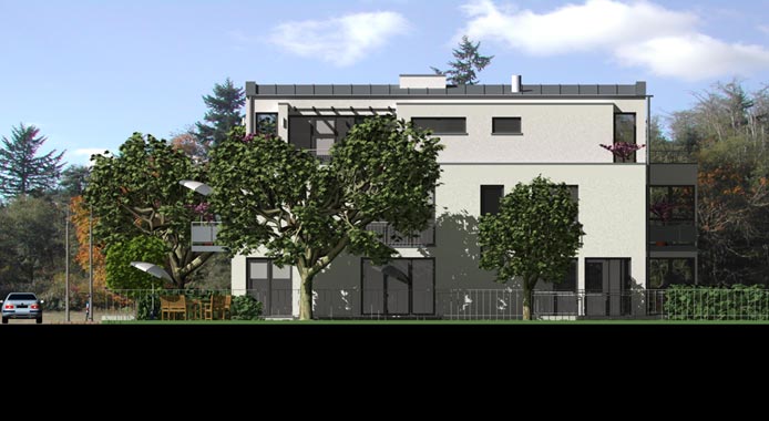 Wohnhaus Hamburg Lageplan