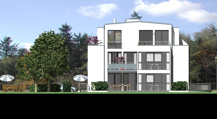 Wohnhaus Hamburg Lageplan