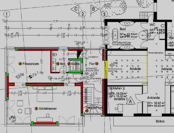 Wohnhaus Hamburg Lageplan