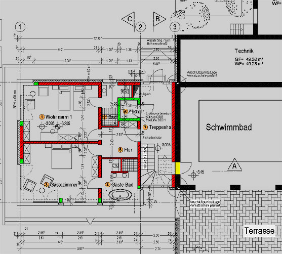 Wohnhaus Hamburg Lageplan