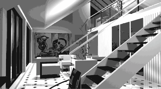 Animation, Innenraum